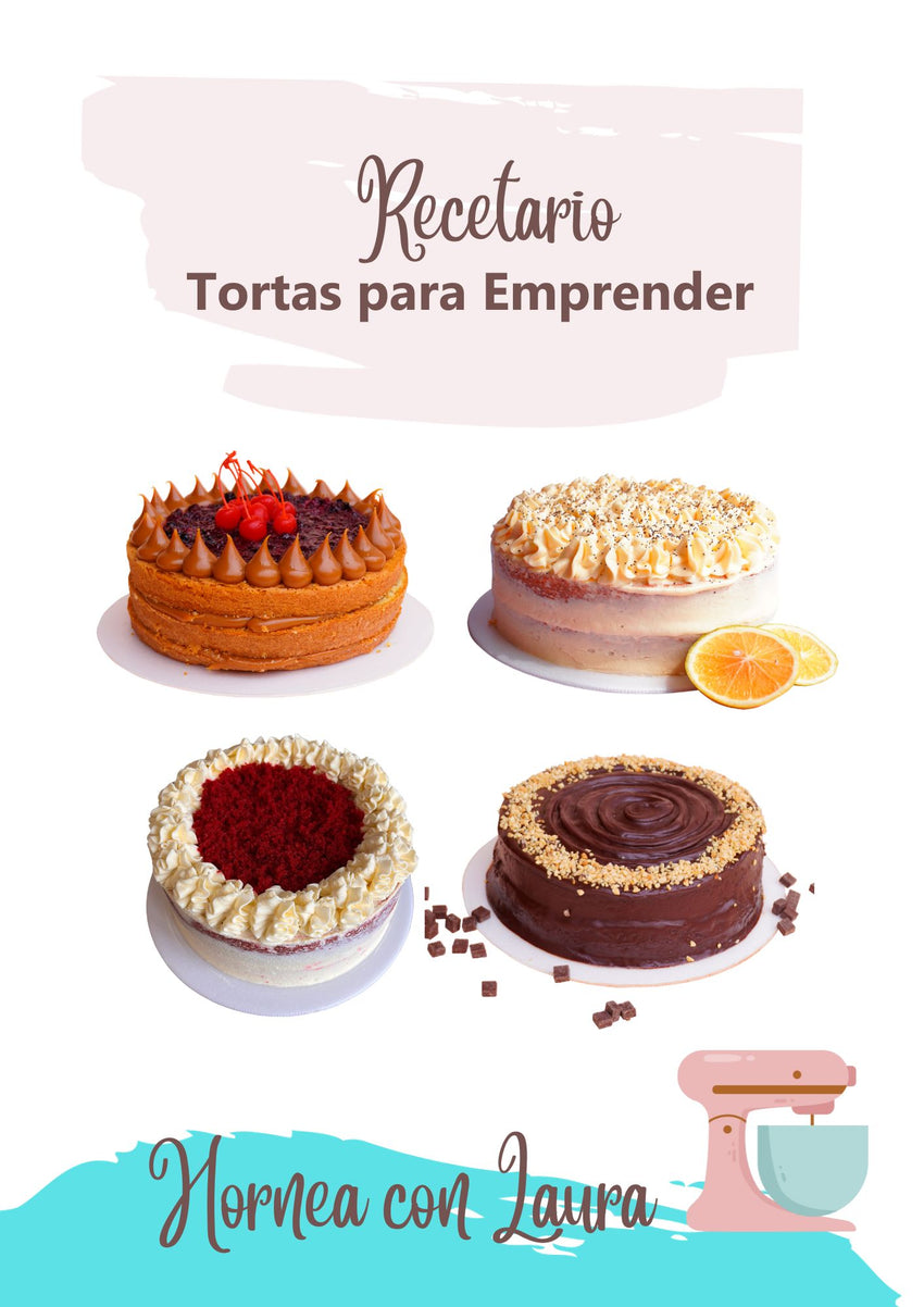 Recetario Tortas para Emprender